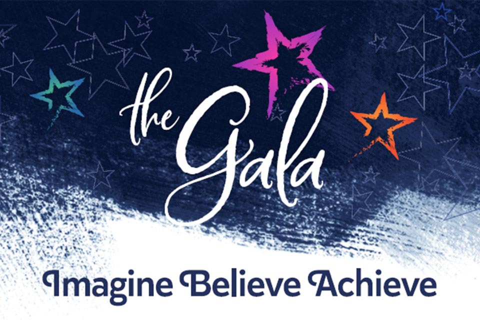 Logotipo de la gala Imagine Believe Achieve