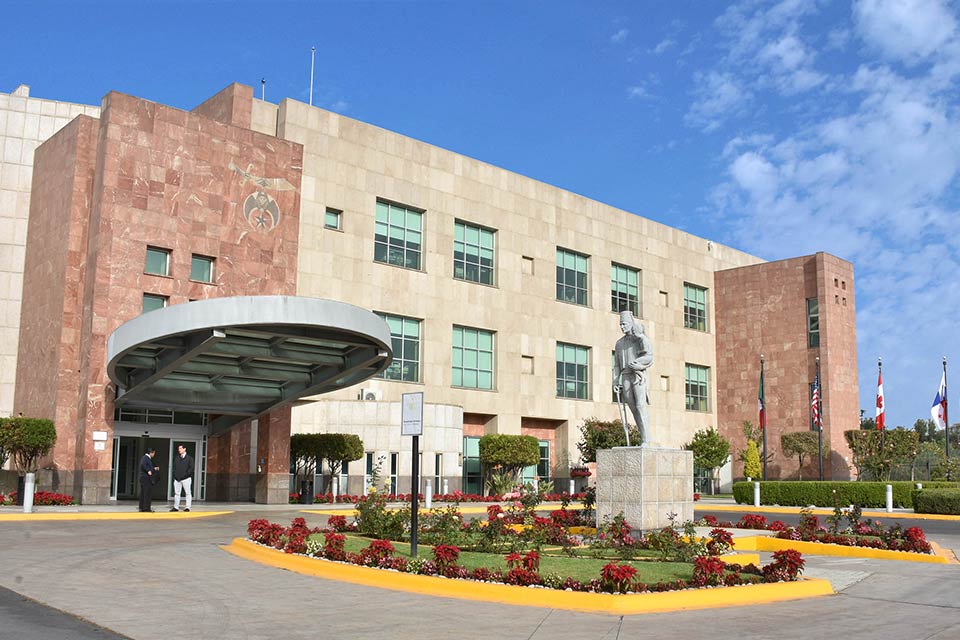 Mexico hospital exterior