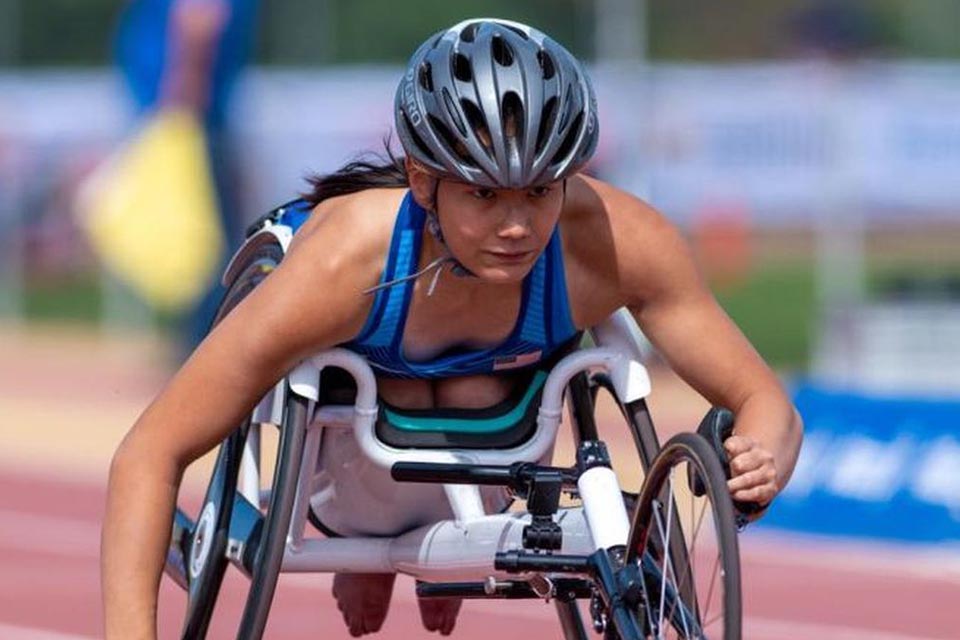 Hannah preparing for 2020 Paralympic Games