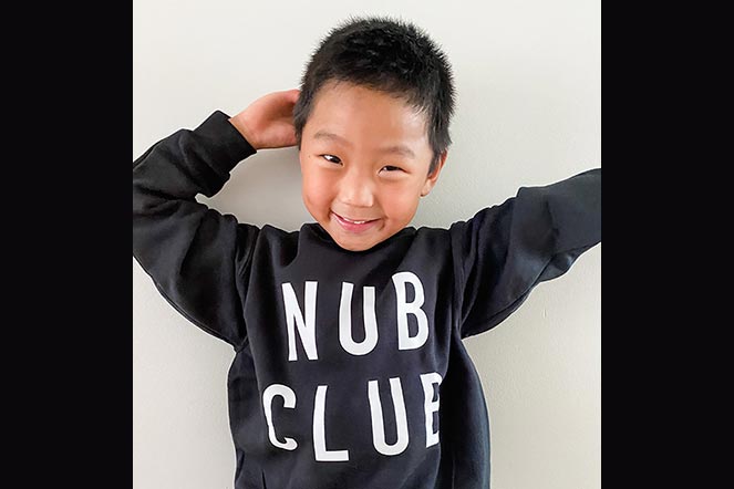 Judah in his Nub Club shirt