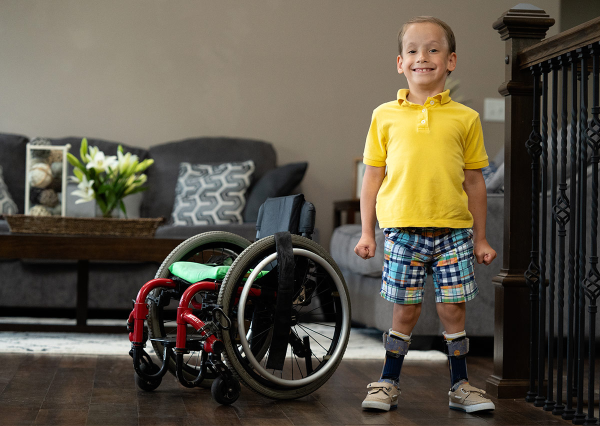 Spina-bifida | Hôpitaux Shriners pour enfants