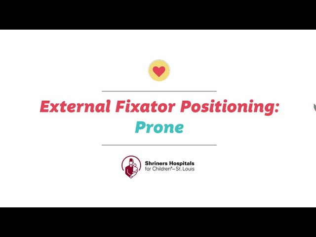 prone external fixator positioning