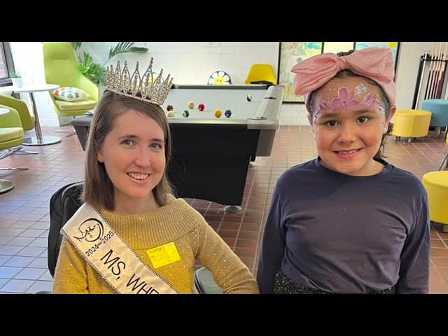 Ms. Wheelchair USA, a Former Patient, Visits Shriners Children's Chicago
